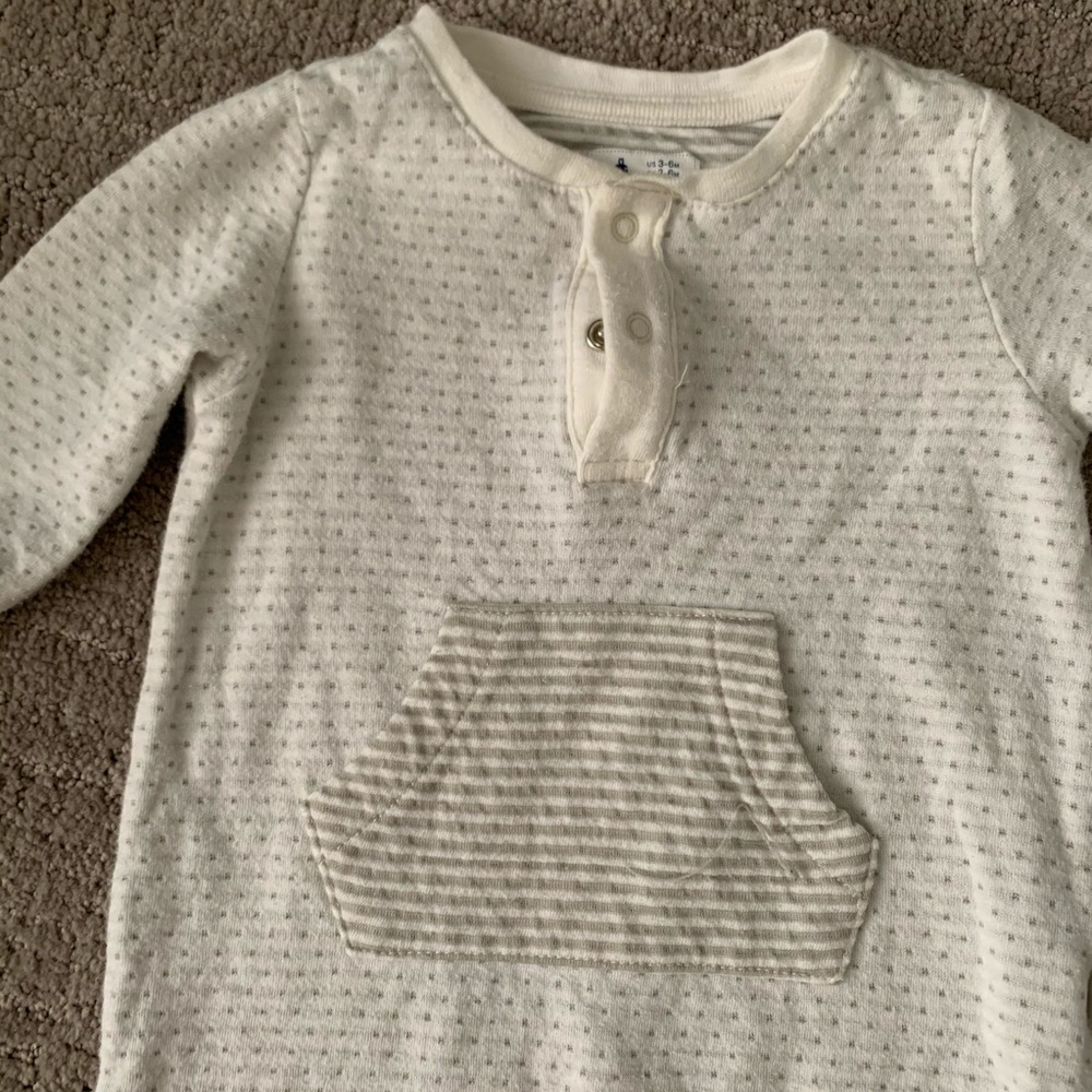 Baby gap footed one piece